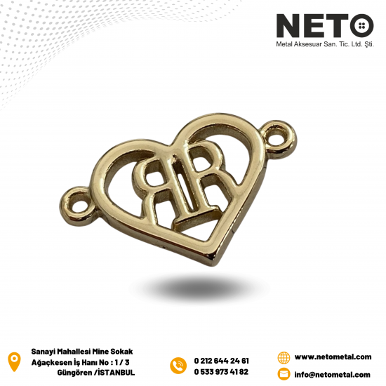LOGOLU METAL ETİKET LOGOLU METAL ETİKET