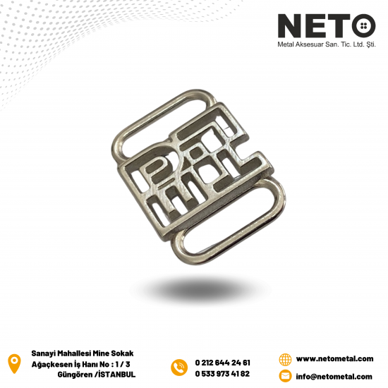 LOGOLU METAL ETİKET LOGOLU METAL ETİKET
