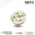 LOGOLU METAL ETİKET