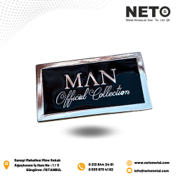 LOGOLU METAL ETİKET LOGOLU METAL ETİKET