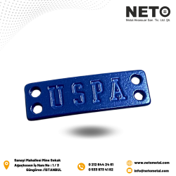 LOGOLU METAL ETİKET LOGOLU METAL ETİKET