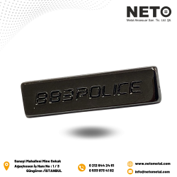 LOGOLU METAL ETİKET LOGOLU METAL ETİKET