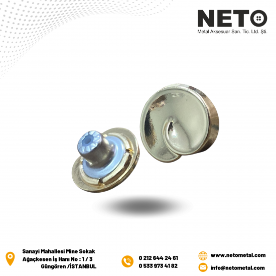 NTD-282 17 MM KOT DÜĞMESİ
