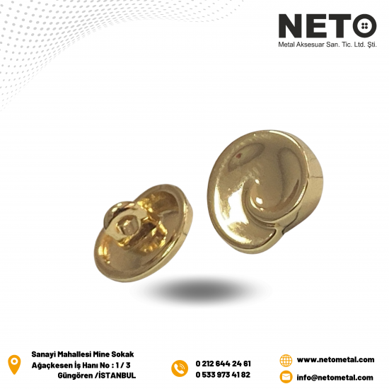 NTD-283 13 MM ALTTAN DİKME DÜĞME