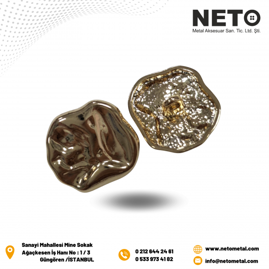 NTD-288 20 MM ALTTAN DİKME DÜĞME