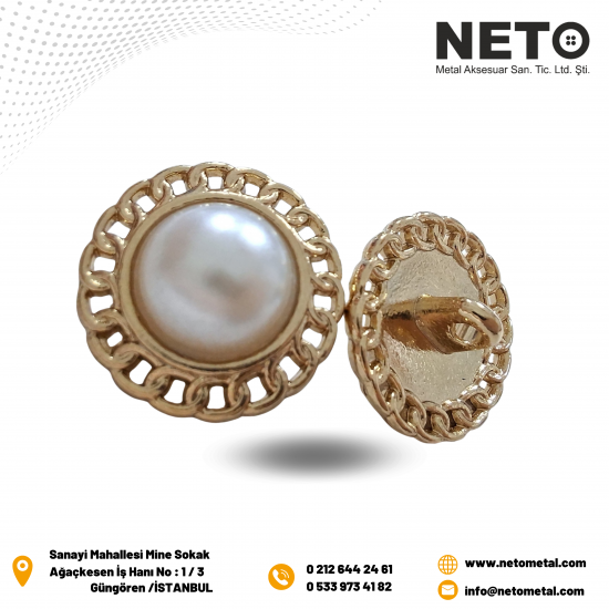 NTD-297 18 MM ALTTAN DİKME DÜĞME