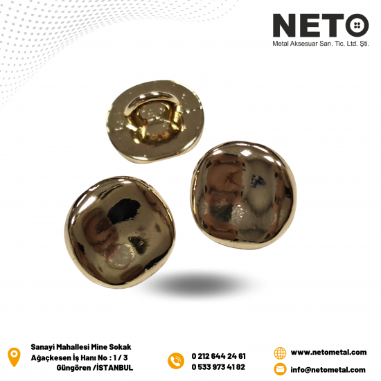 NTD-303 11.5 MM ALTTAN DİKME DÜĞME