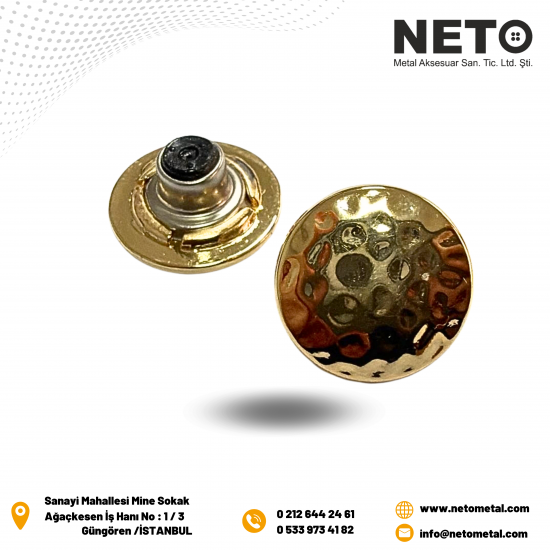 NTD-308 18 MM KOT DÜĞMESİ