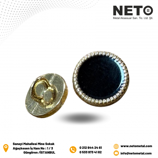 NTD-315 11,5 MM ALTTAN DİKME DÜĞME